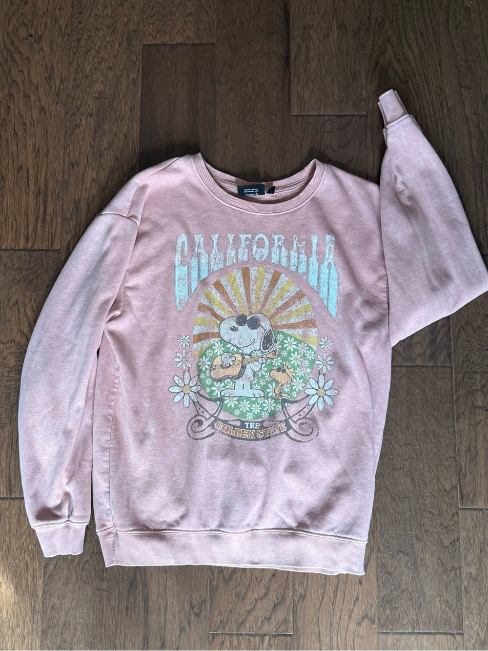 Women’s crewneck Peanuts California sweatshirt